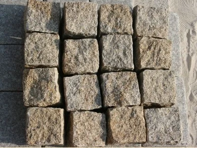 G682 Granite Price Cubes/Paving Stone/Pavers/Flooring Tiles Natural Split Surface Cobblestone