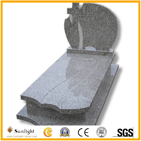 Azul Macaubas Blue Red Pink Granite Tombstone White Granite Gravestone